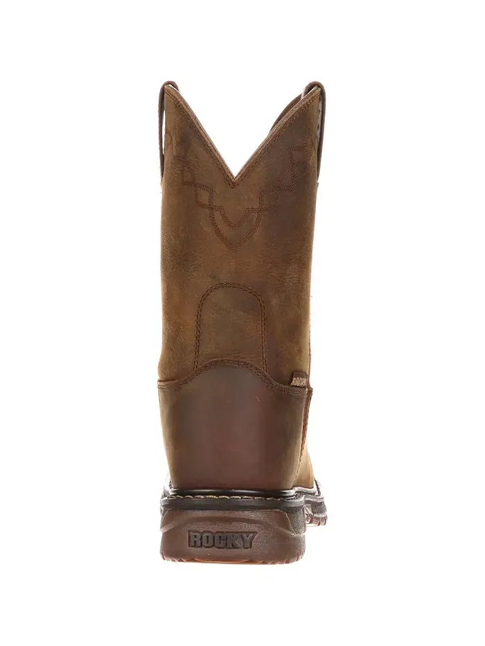 Мужские классические ковбойские сапоги Original Ride Roper Rocky — изображение 4 из 6, коричневый