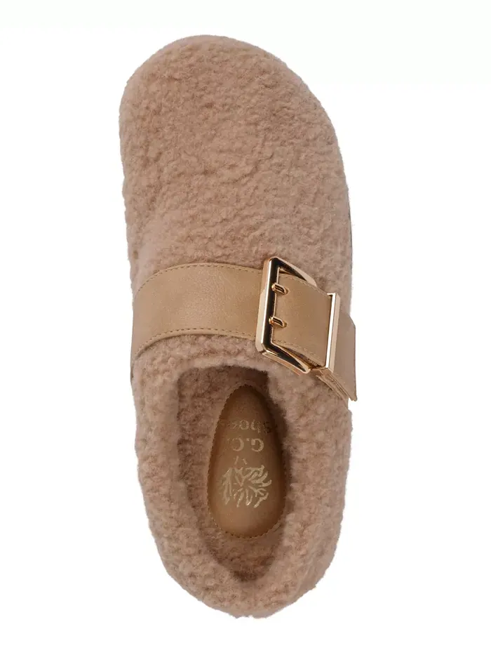 Женские мюли Patsy с круглым носком Gc Shoes — изображение 4 из 5, бежевый/бежевый