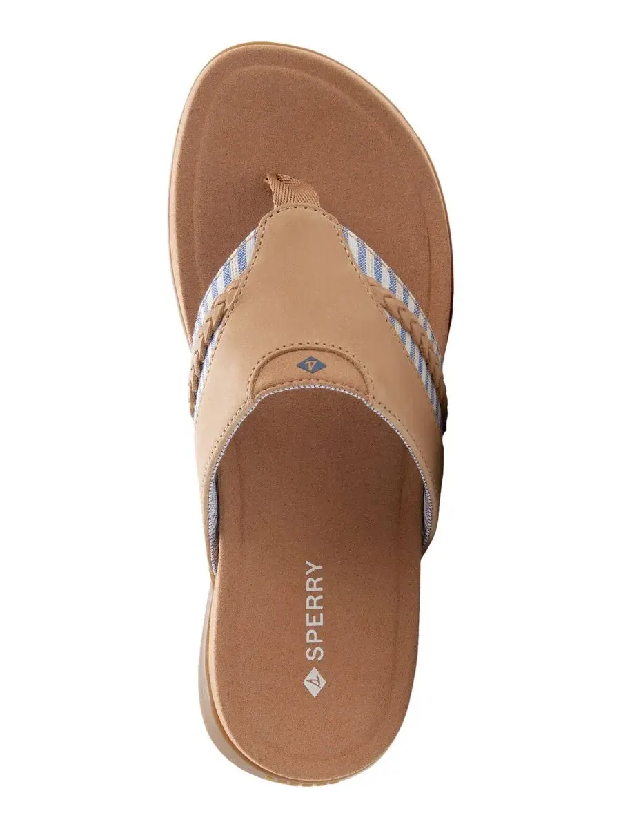 Женские сандалии Dalia Fish с круглым носком и без шнурков Sperry — изображение 4 из 5, бежевый