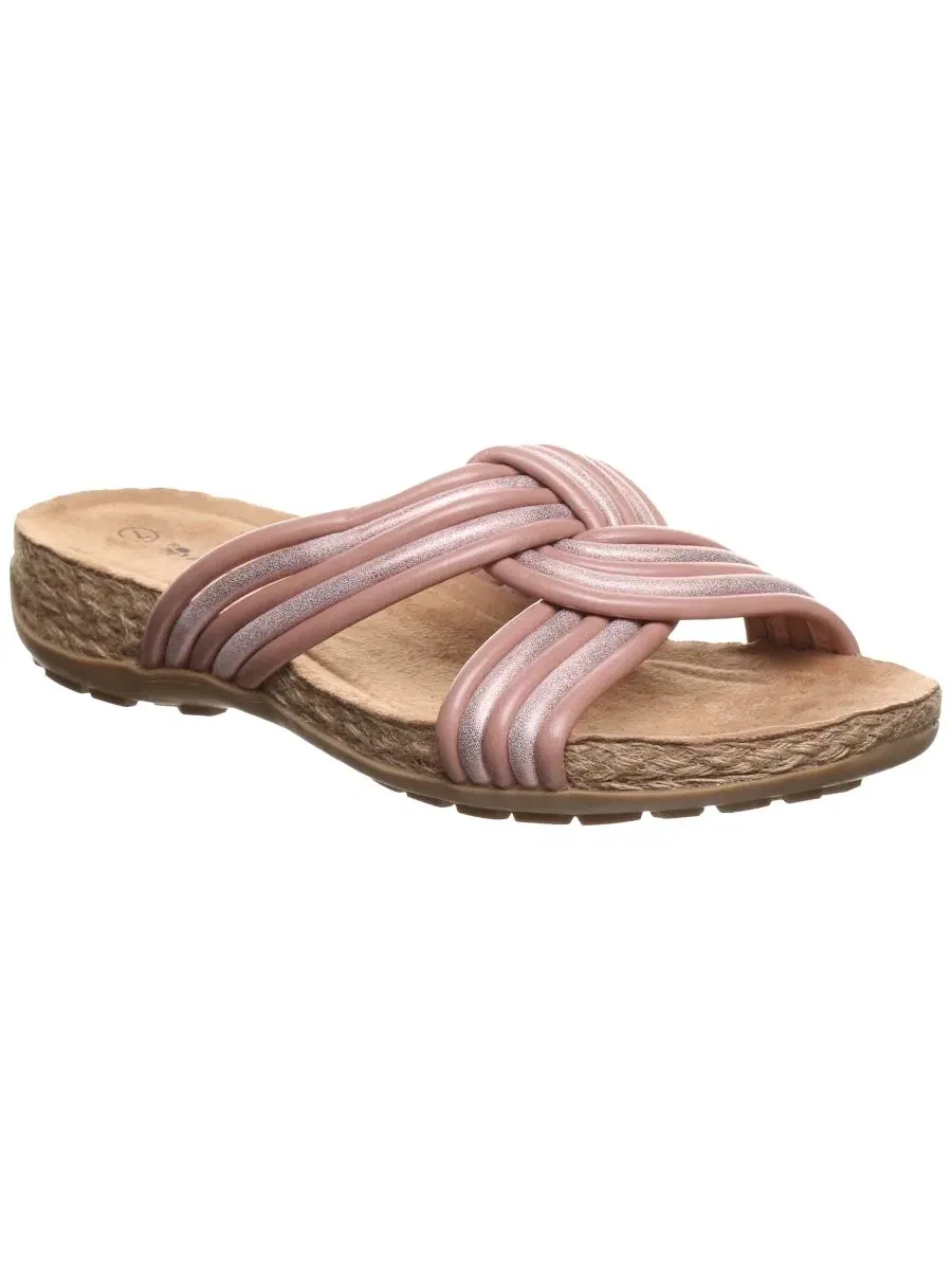 Женские сандалии-слипоны Mariella BEARPAW — изображение 1 из 5, пудровый розовый