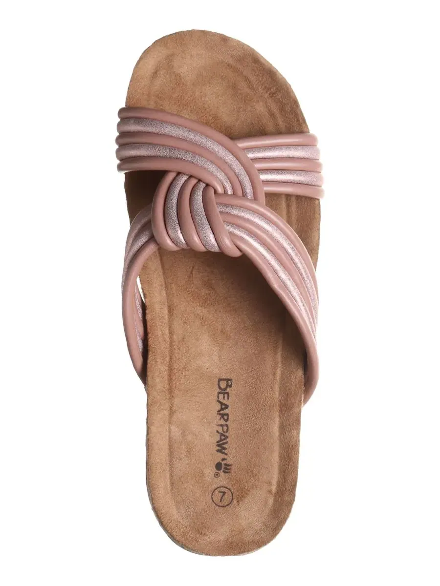 Женские сандалии-слипоны Mariella BEARPAW — изображение 3 из 5, пудровый розовый