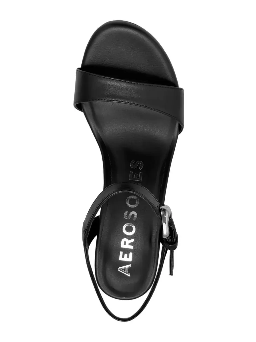 Женские сандалии Divia с открытым носком Aerosoles — изображение 4 из 6, черный