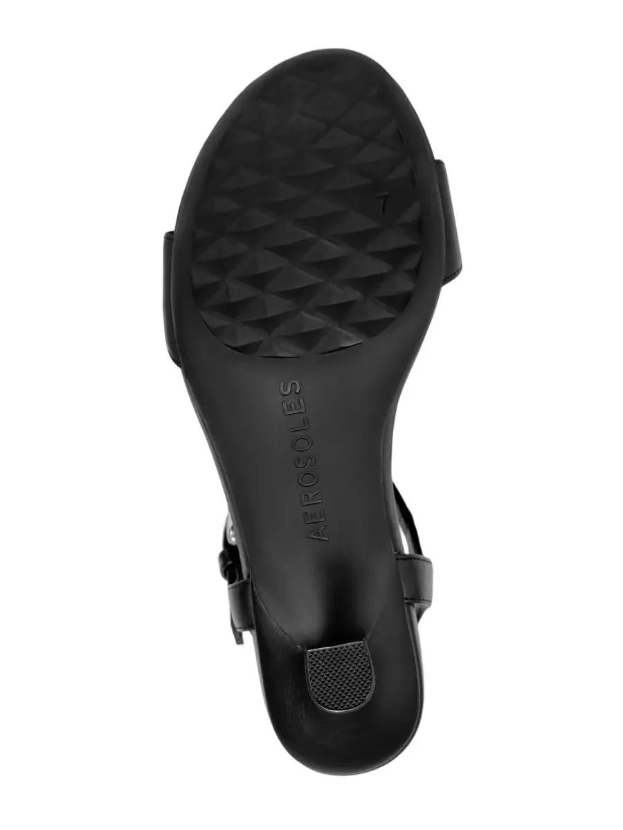 Женские сандалии Divia с открытым носком Aerosoles — изображение 5 из 6, черный