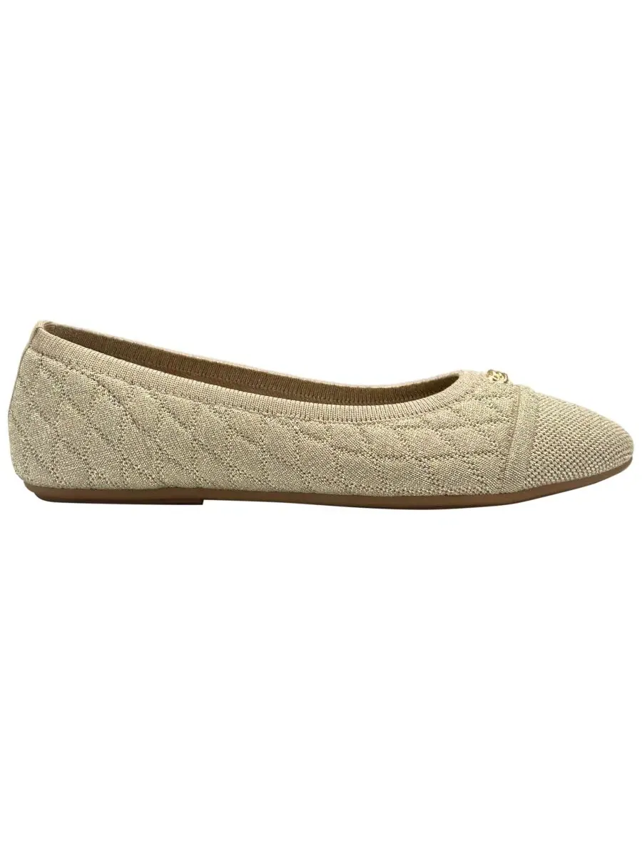 Женские балетки-слипоны Berries Aerosoles — изображение 2 из 6, золотистый металлик