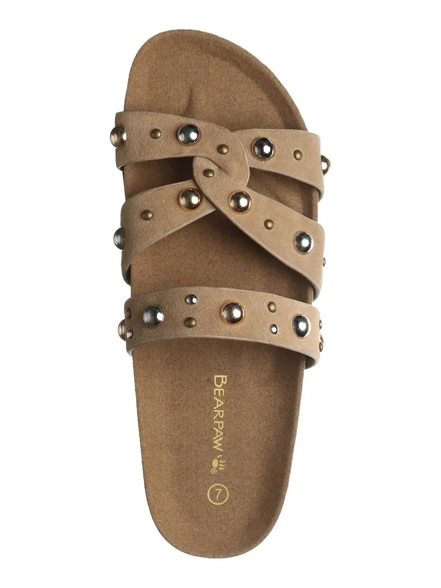 Женские сандалии-слипоны Kaia BEARPAW — изображение 4 из 5, коричневый