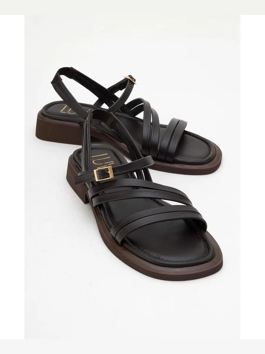 Кожаные сандалии Cesar (женские) Forever & Always Shoes — изображение 2 из 4, коричневый