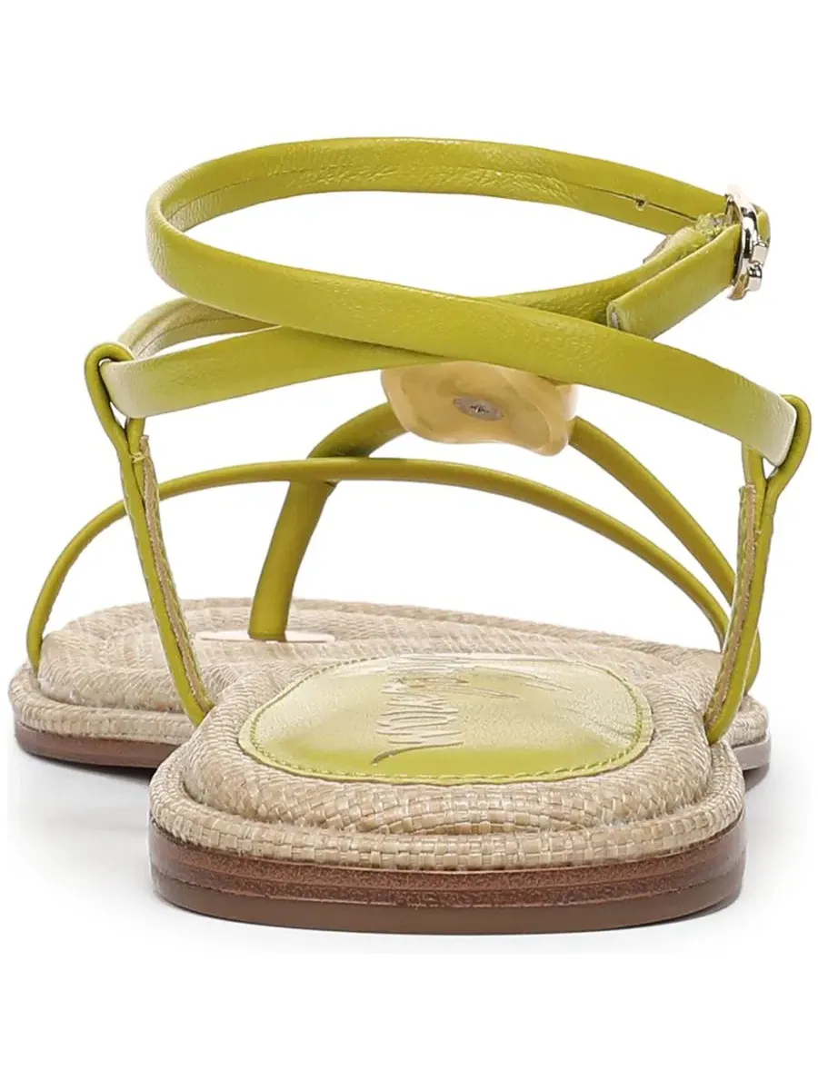 Женские сандалии Rillie с ремешками Sam Edelman — изображение 3 из 5, темный зеленый
