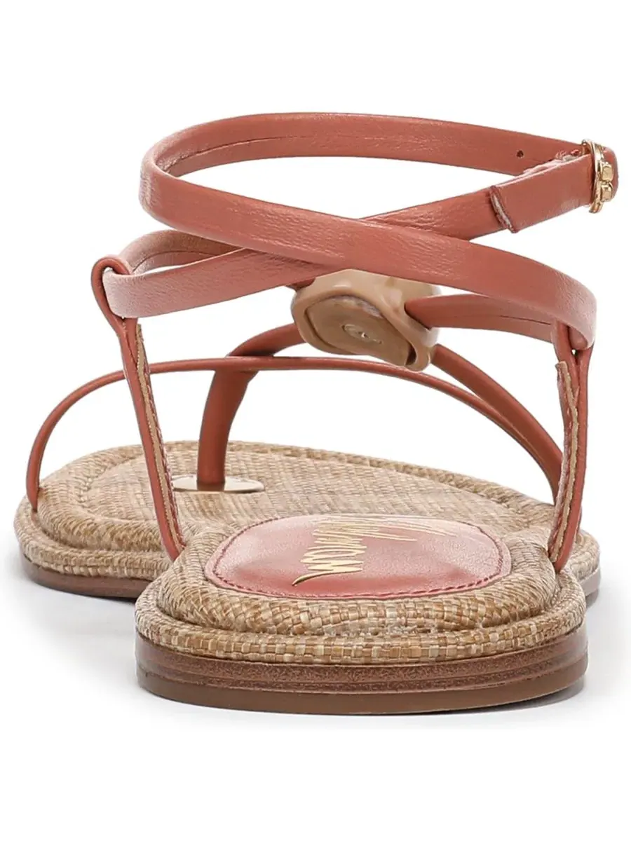 Женские сандалии Rillie с ремешками Sam Edelman — изображение 3 из 5, розовый