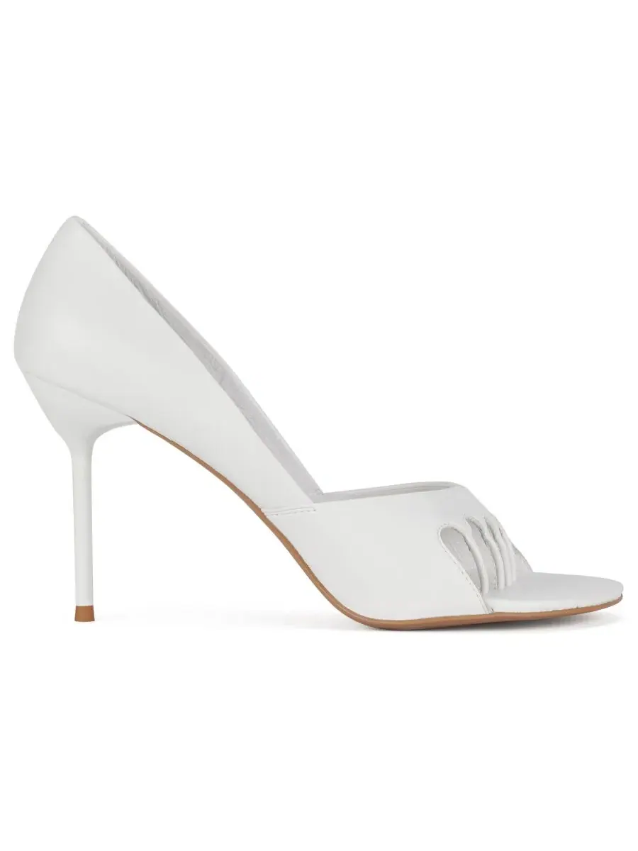 Женские сандалии-слипоны Phases Jeffrey Campbell — изображение 2 из 5, белый