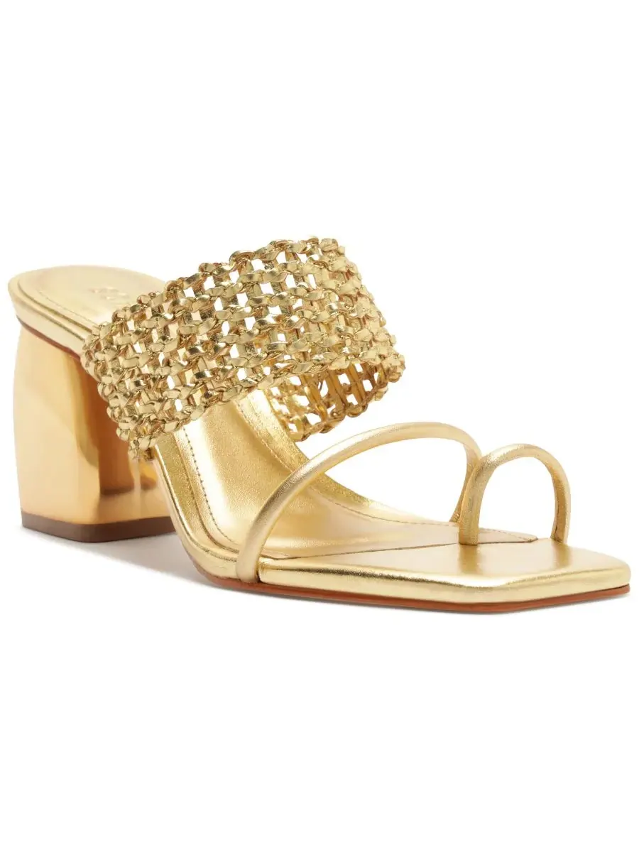 Женские сандалии-слипоны Aberdeen Schutz, Ouro