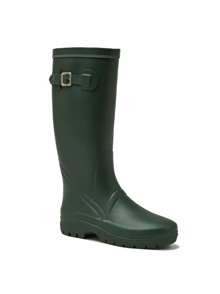 Резиновый сапог с пряжкой Squall Buckle Tall Lands' End, Fresh Evergreen