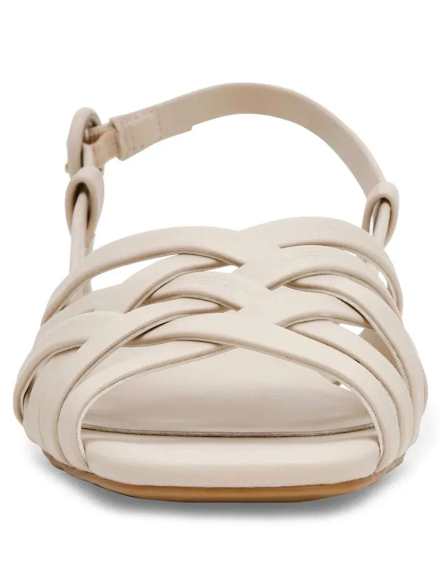 Женские сандалии с квадратным носком Fairfeild Square Toe Anne Klein, Bone Smooth — изображение 8 из 8