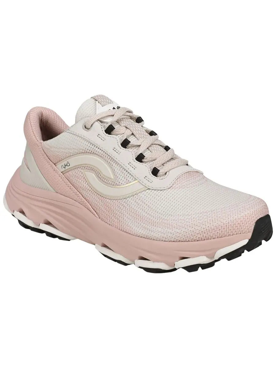 Женские легкие треккинговые кроссовки на шнуровке Devotion Ryka, Snowline Taupe Mesh — изображение 1 из 5