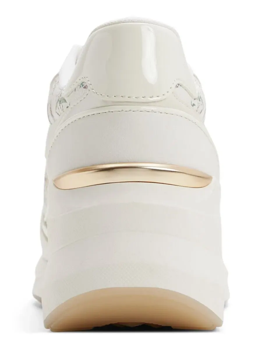 Кроссовки на танкетке Asiejan Wedge Sneakers ALDO — изображение 3 из 5, белый мульти