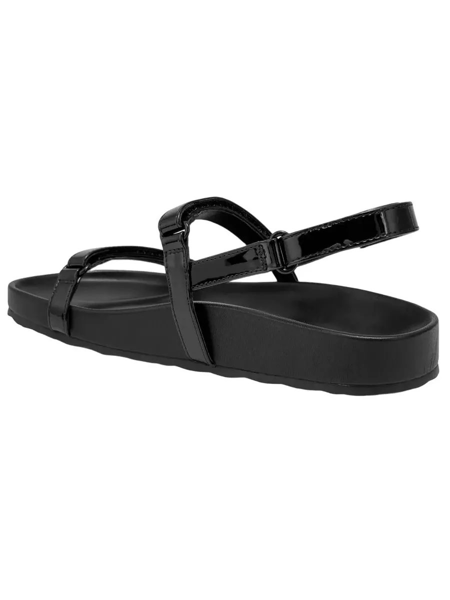 Женские сандалии Liana с открытым носком и стелькой Aerosoles — изображение 6 из 6, черный