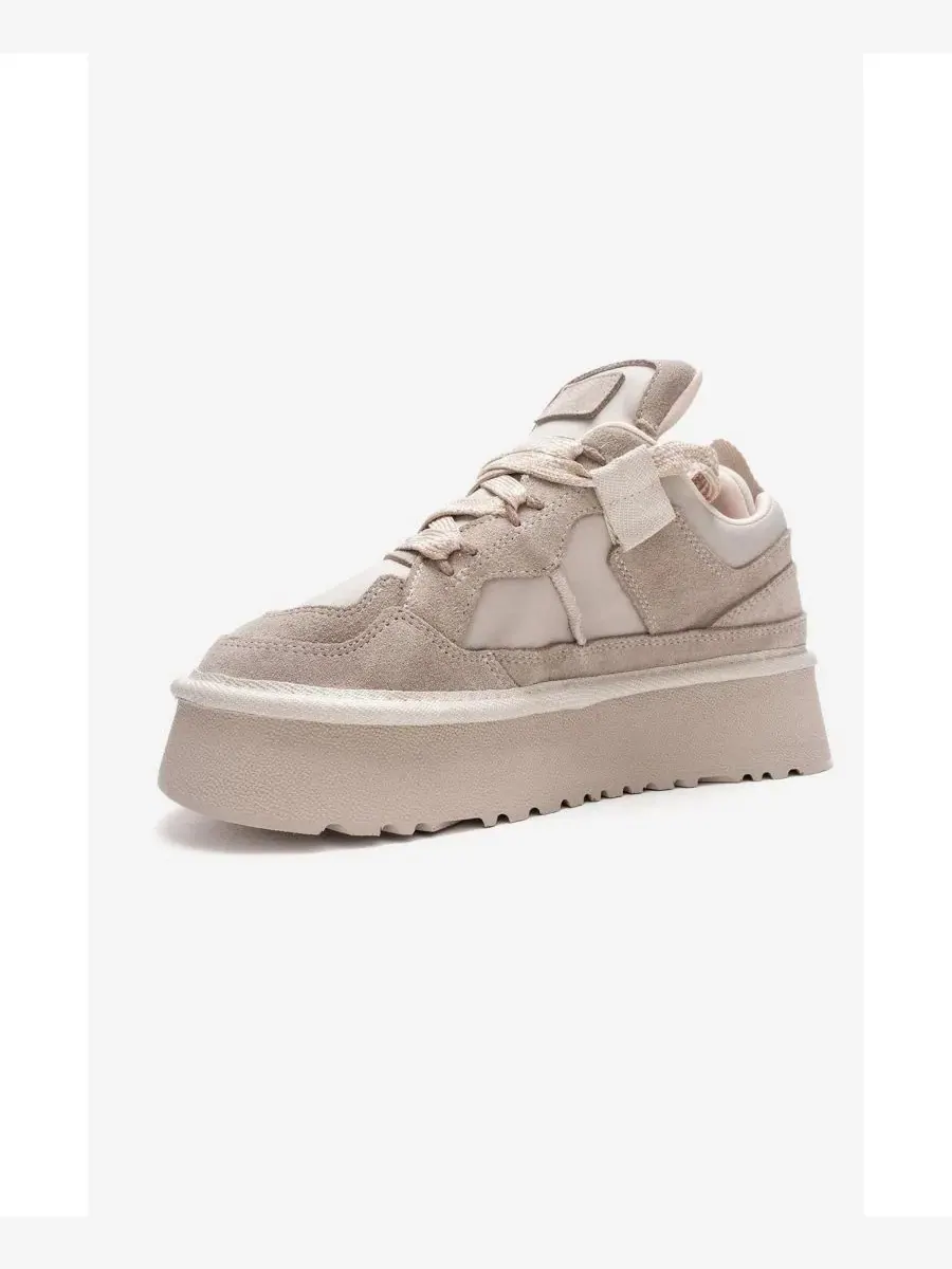 Кроссовки на платформе с замшевым верхом, модель Riven Forever & Always Shoes — изображение 6 из 6, бежевый