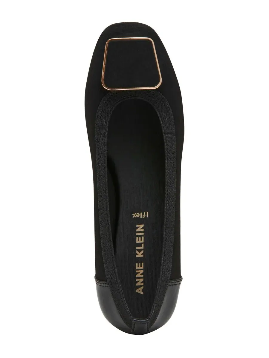 Женские балетки Uliana Slip-On Flats Anne Klein — изображение 5 из 8, черный