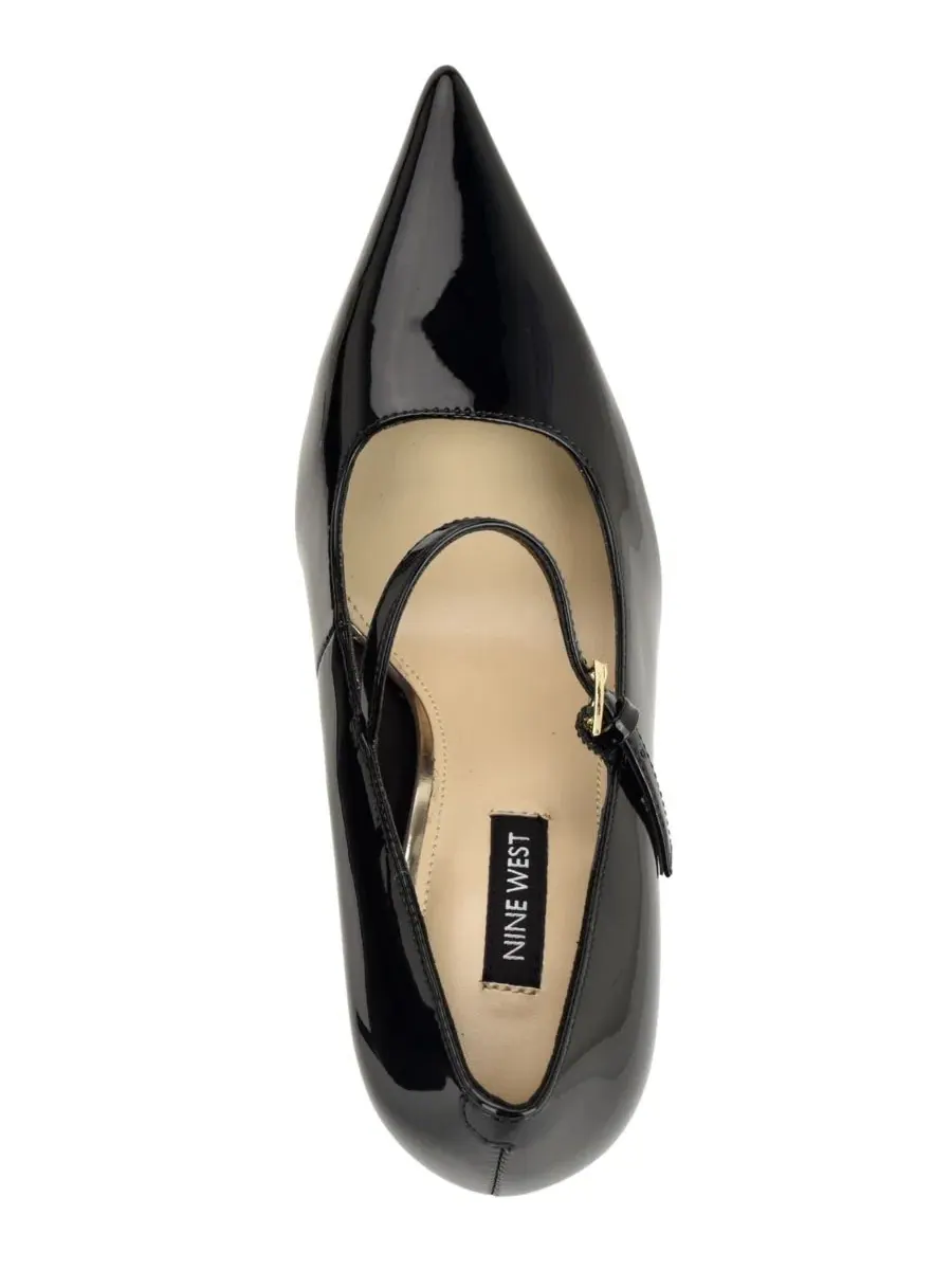 Туфли-лодочки Gorjus Mary Jane Stiletto на каблуке-шпильке Nine West — изображение 4 из 5, черный