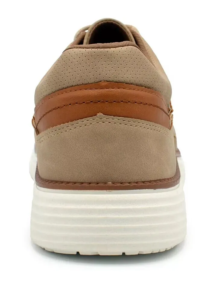 Мужские повседневные кроссовки Dayton Oxford Dress Akademiks — изображение 2 из 13, бежевый