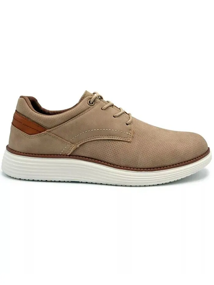 Мужские повседневные кроссовки Dayton Oxford Dress Akademiks — изображение 5 из 13, бежевый