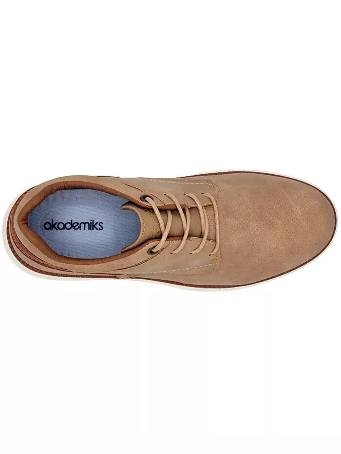 Мужские повседневные кроссовки Dayton Oxford Dress Akademiks — изображение 6 из 13, бежевый