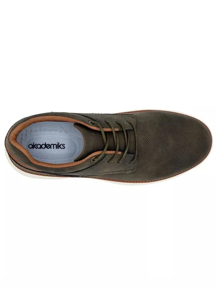 Мужские повседневные кроссовки Dayton Oxford Dress Akademiks — изображение 2 из 13, оливковый