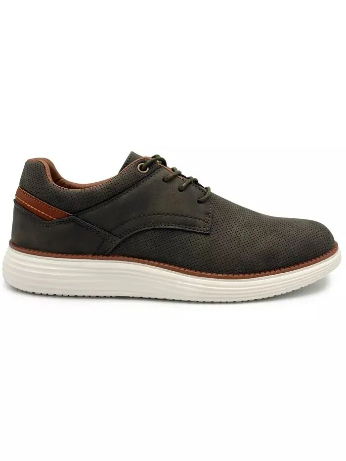 Мужские повседневные кроссовки Dayton Oxford Dress Akademiks — изображение 4 из 13, оливковый