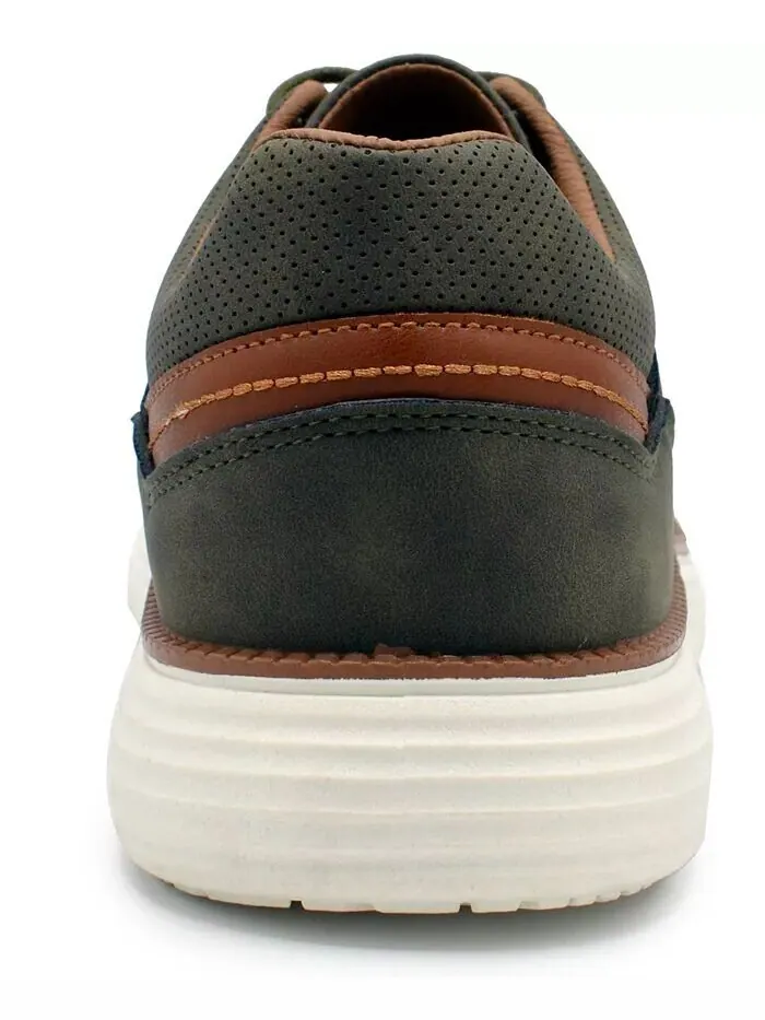 Мужские повседневные кроссовки Dayton Oxford Dress Akademiks — изображение 7 из 13, оливковый