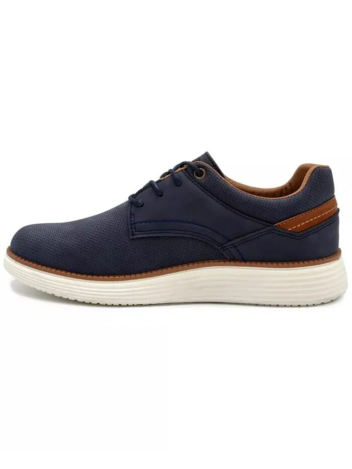 Мужские повседневные кроссовки Dayton Oxford Dress Akademiks — изображение 4 из 13, темно-синий