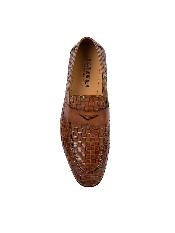 Мужские лоферы Playa Steve Madden — изображение 4 из 11, бежевый