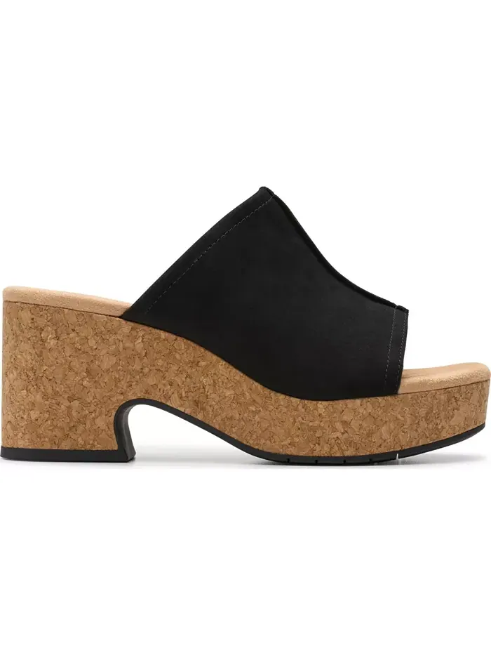 Босоножки-кюлоты женские Clarks Nerisa Vine — изображение 2 из 8, черный