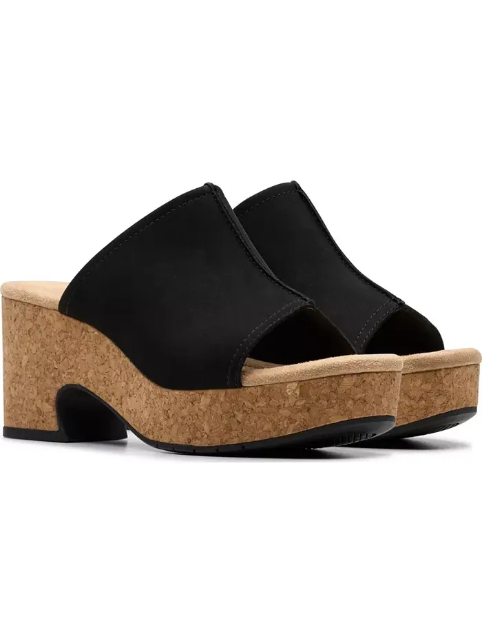 Босоножки-кюлоты женские Clarks Nerisa Vine — изображение 5 из 8, черный