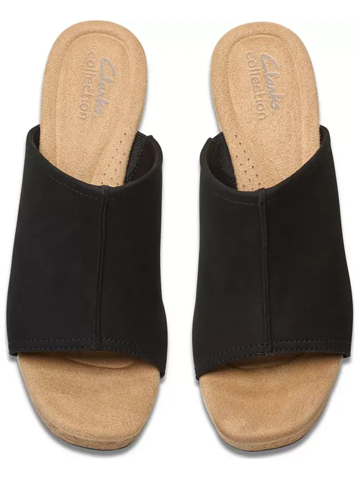 Босоножки-кюлоты женские Clarks Nerisa Vine — изображение 6 из 8, черный