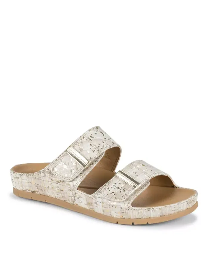 Женские сандалии Wisteria Slide Slip On Baretraps — изображение 1 из 5, бежевый