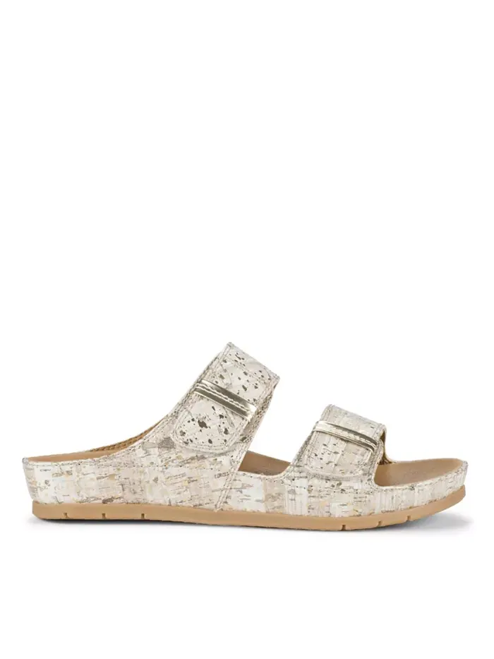 Женские сандалии Wisteria Slide Slip On Baretraps — изображение 2 из 5, бежевый
