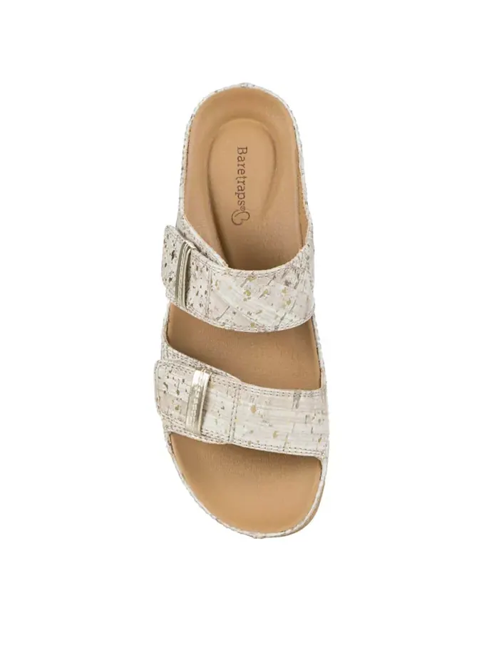Женские сандалии Wisteria Slide Slip On Baretraps — изображение 4 из 5, бежевый