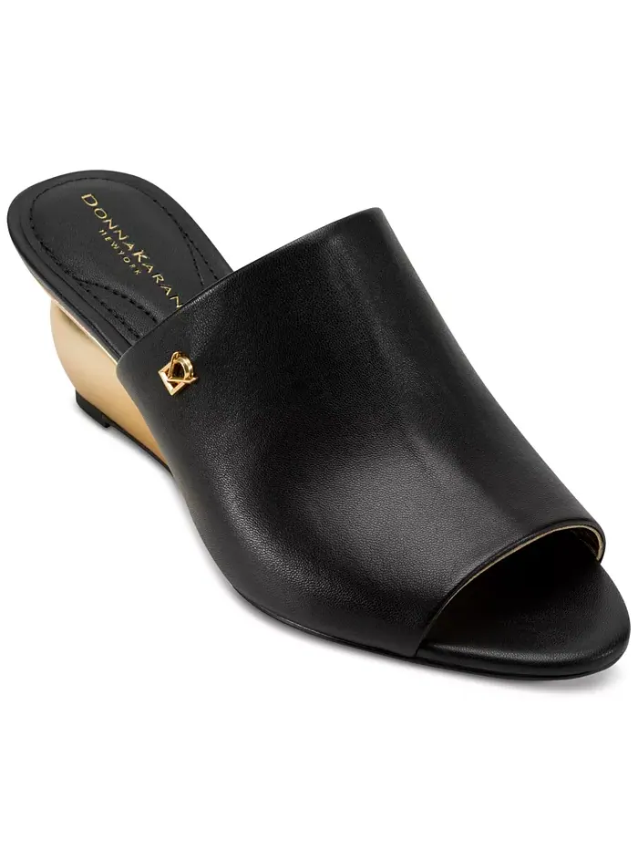 Женские сандалии Donna Slide на платформе Donna Karan New York — изображение 1 из 5, черный