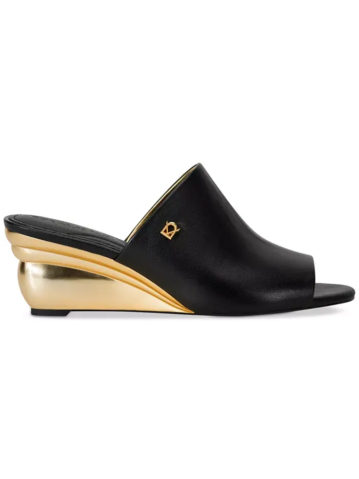 Женские сандалии Donna Slide на платформе Donna Karan New York — изображение 2 из 5, черный