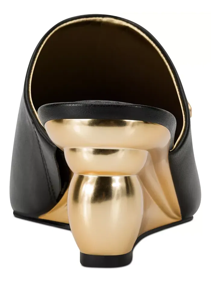 Женские сандалии Donna Slide на платформе Donna Karan New York — изображение 6 из 8, белый