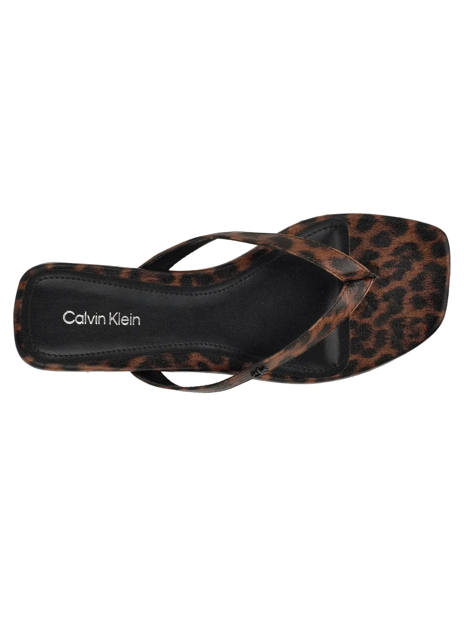 Вьетнамки женские Calvin Klein Stelea — изображение 5 из 5, коричневый/черный