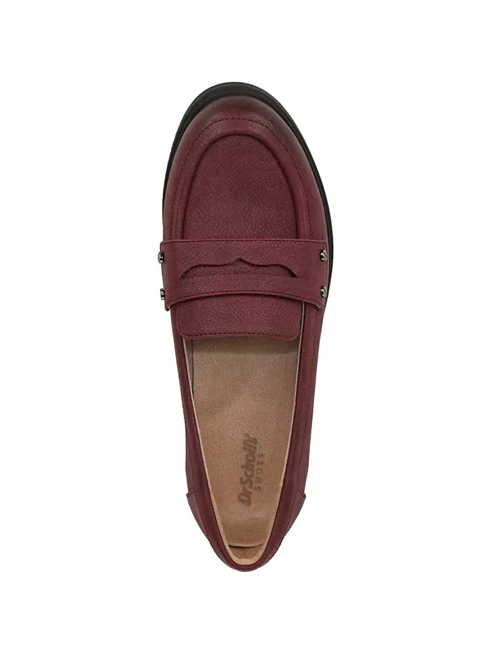 Женские лоферы Hello Slip On Penny Loafers Dr. Scholl'S — изображение 4 из 5, красный