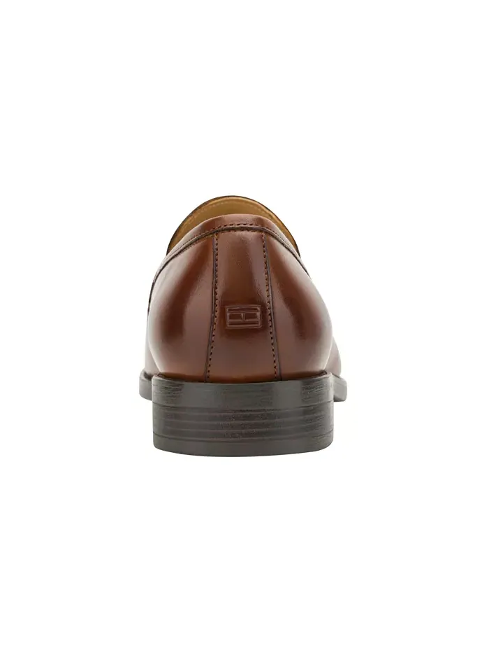 Мужские кожаные пенни-лоферы Covel Tommy Hilfiger — изображение 3 из 5, коричневый