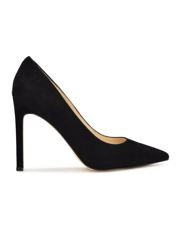 Женские туфли-лодочки Tatiana на шпильке с острым носком Nine West — изображение 2 из 5, черный