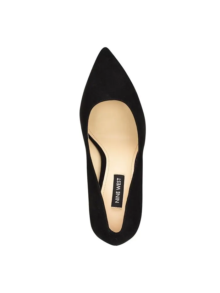 Женские туфли-лодочки Tatiana на шпильке с острым носком Nine West — изображение 4 из 5, черный