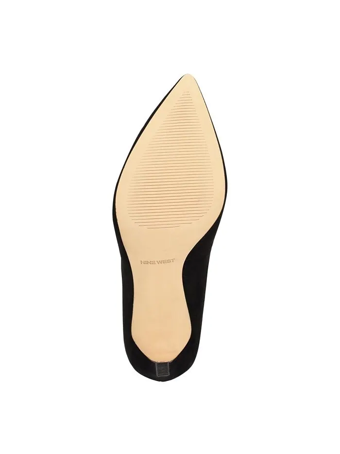 Женские туфли-лодочки Tatiana на шпильке с острым носком Nine West — изображение 5 из 5, черный