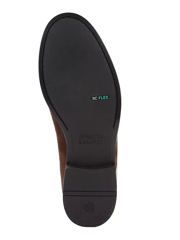 Мужские лоферы Harrison Penny Slip-On с круглым носком Johnston & Murphy — изображение 5 из 5, коричневый