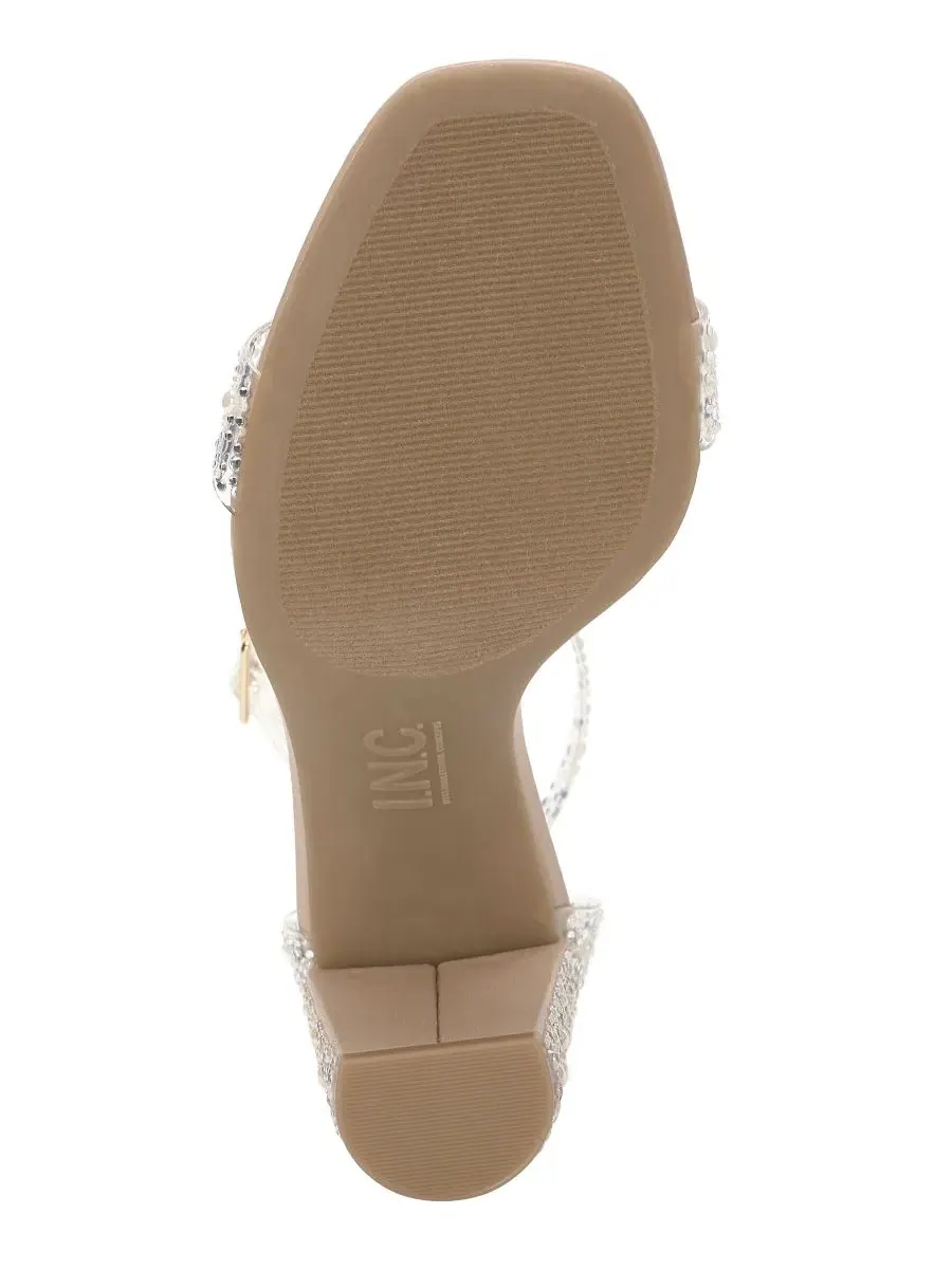 Сандалии Lexini на каблуке-платформе I.N.C. International Concepts, Pearl Bling Vinyl — изображение 5 из 5