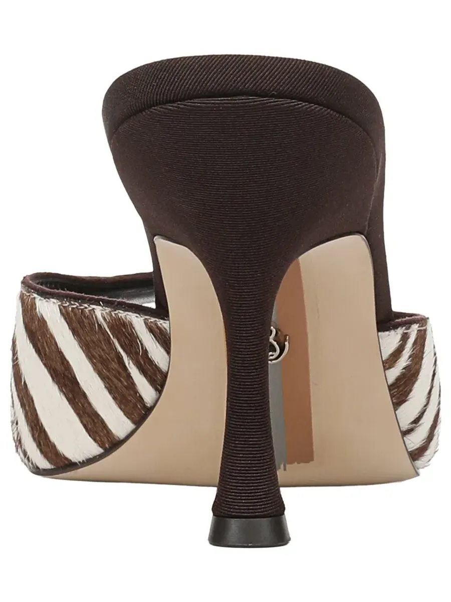 Босоножки на каблуке Jeanie Heeled Sam Edelman — изображение 3 из 5, слоновая кость
