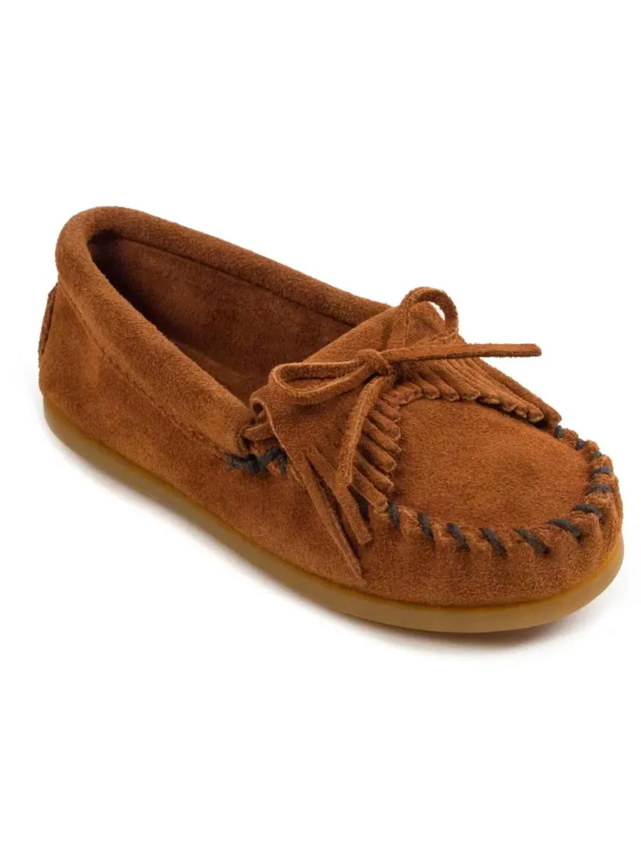Мокасины Kilty из замши Minnetonka — изображение 1 из 5, коричневый