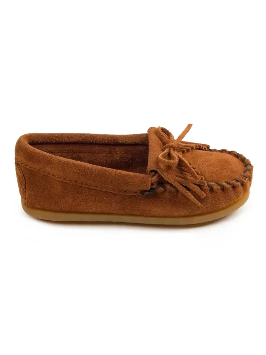 Мокасины Kilty из замши Minnetonka — изображение 2 из 5, коричневый
